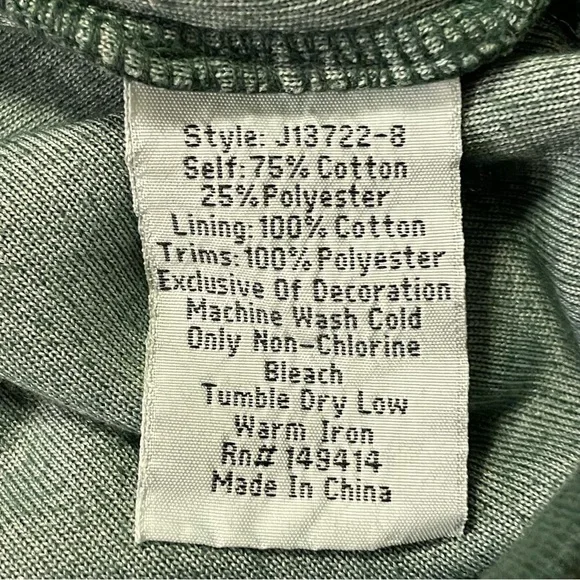JOHNNY WAS Bianca Velour Mock Neck Sweatshirt in Jug